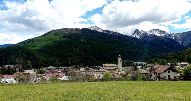 Panorama von Bardonecchia