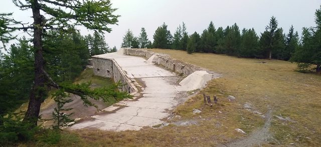 Forte Föens, Hauptblock