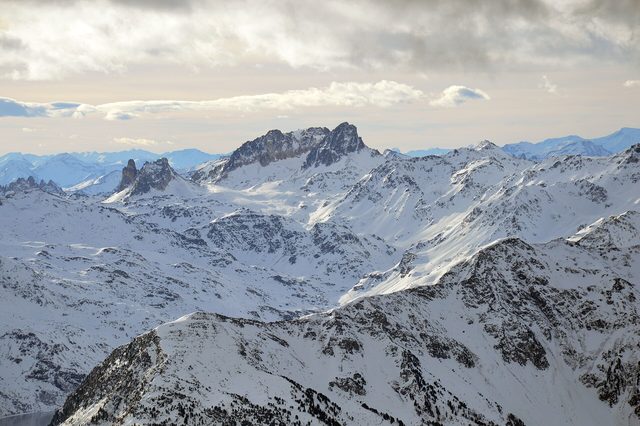 Mont Thabor und Pic du Thabor über der Haute Maurienne