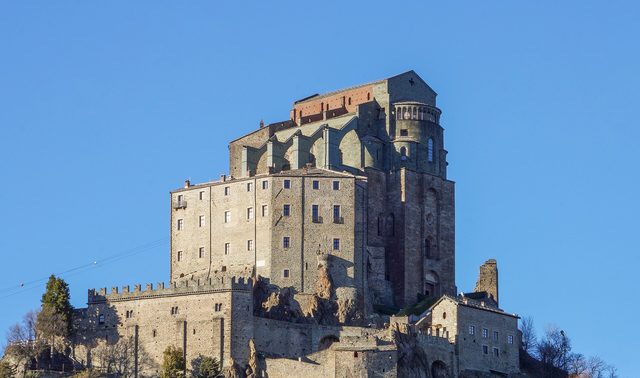 Sacra di San Michele über dem Susatal